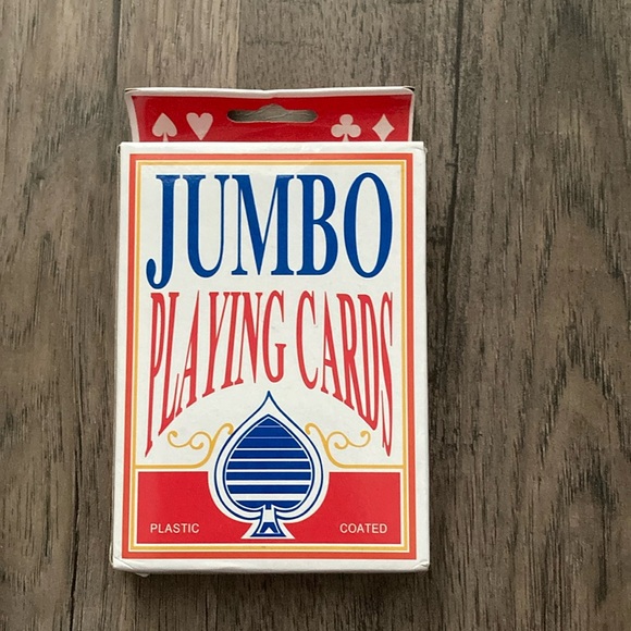 Jumbo Playing Cards - Picture 1 of 5